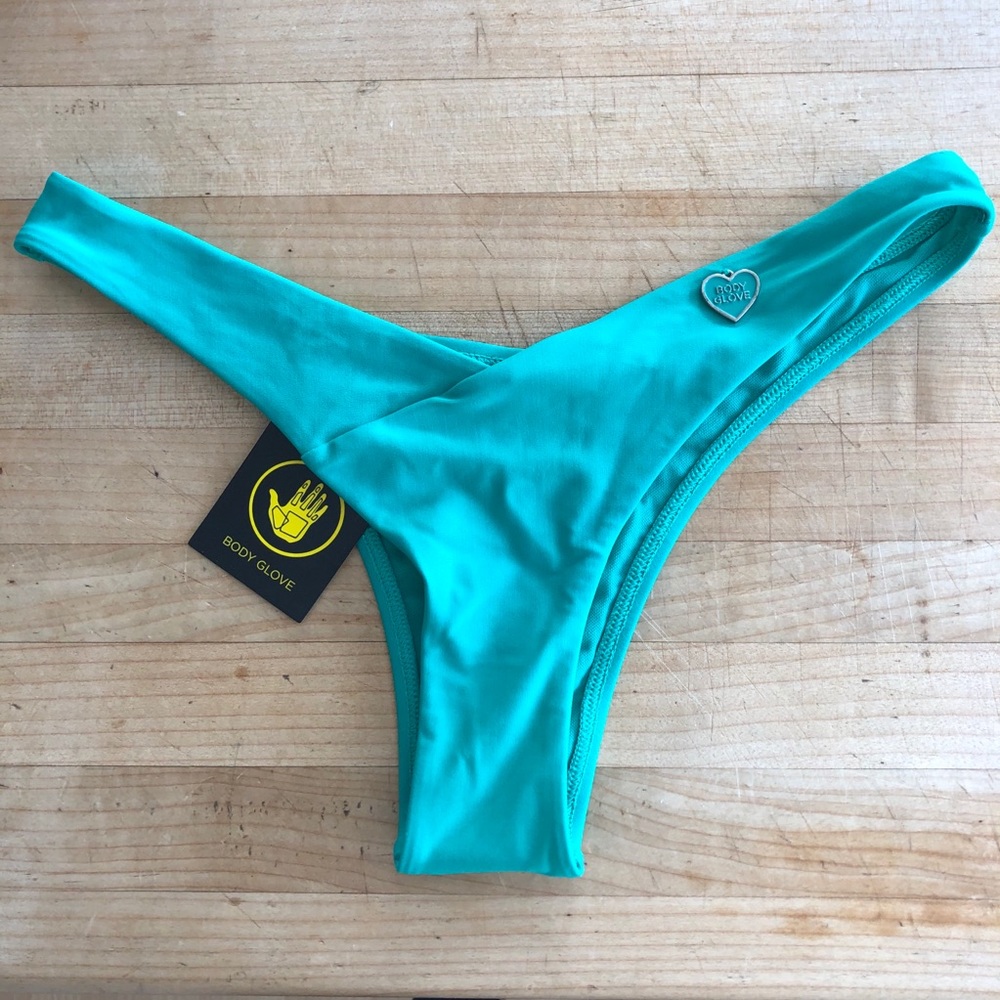 Body glove bikini bottoms teal / green